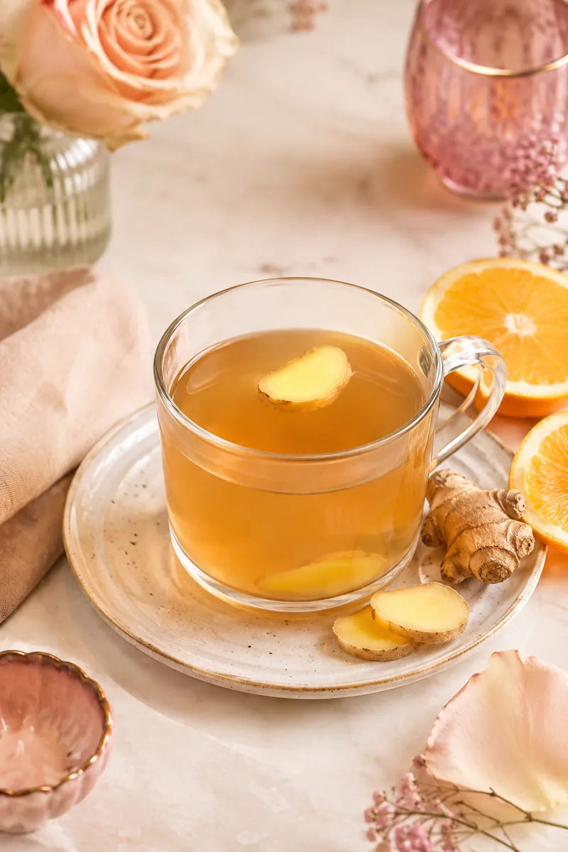 Gengibre Suave com Laranja