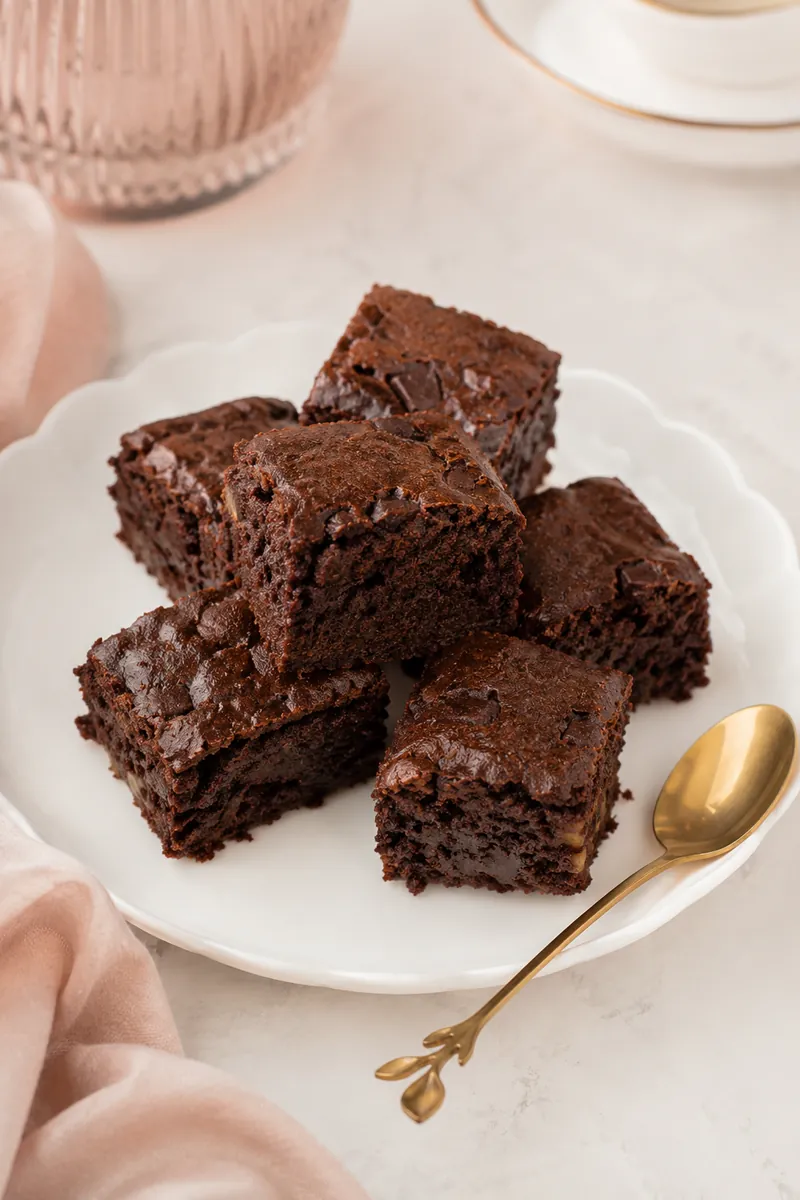 Brownie Belle de Banana com Cacau