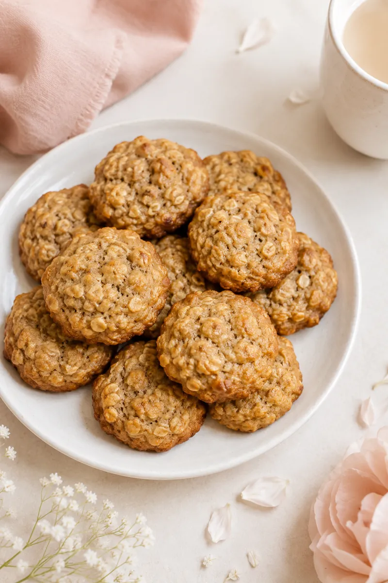 Cookie Dourado de Banana e Aveia