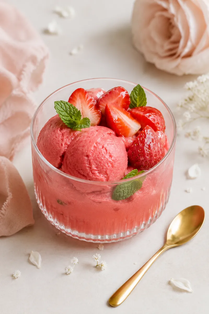 Sorbet Fresh de Morango