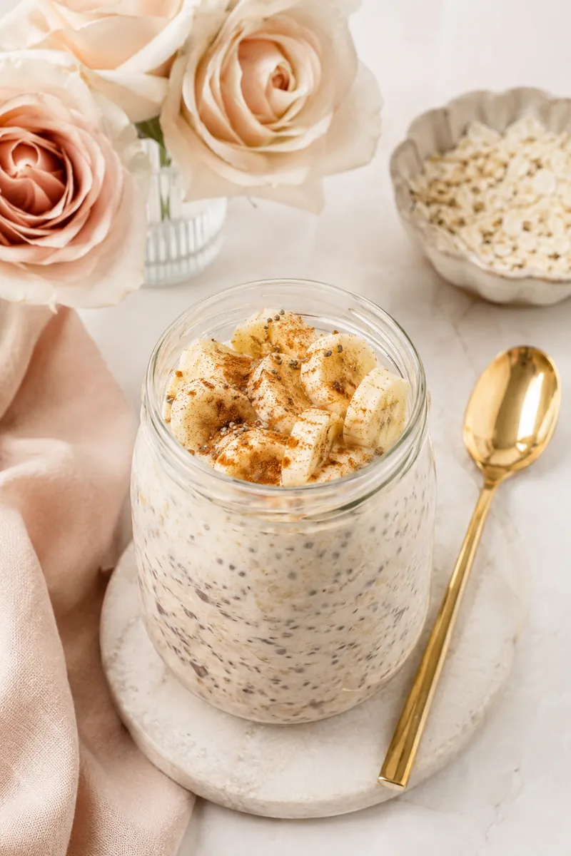 Overnight Aconchego de Banana e Canela
