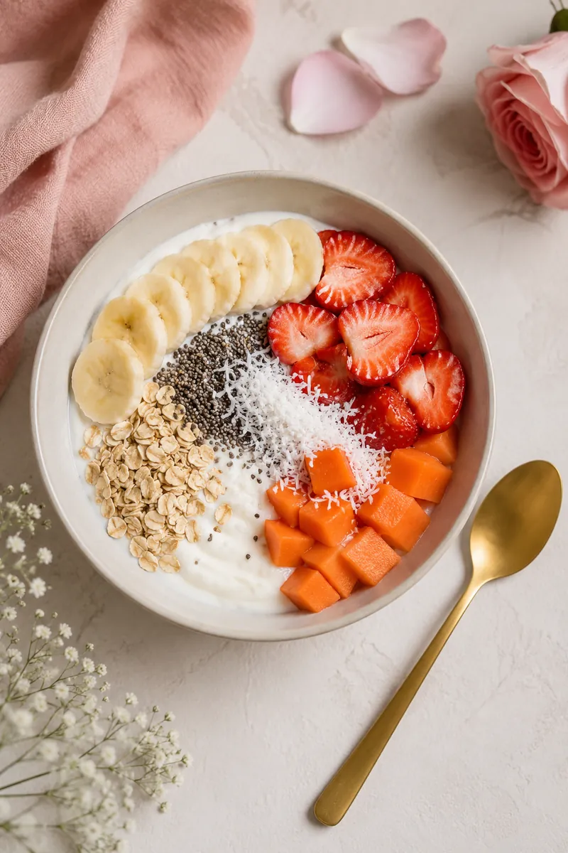 Bowl Aurora de Frutas com Iogurte